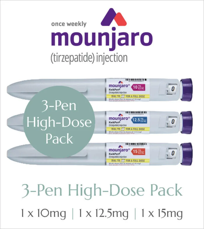 Mounjaro - 3 Pen High Dose Pack